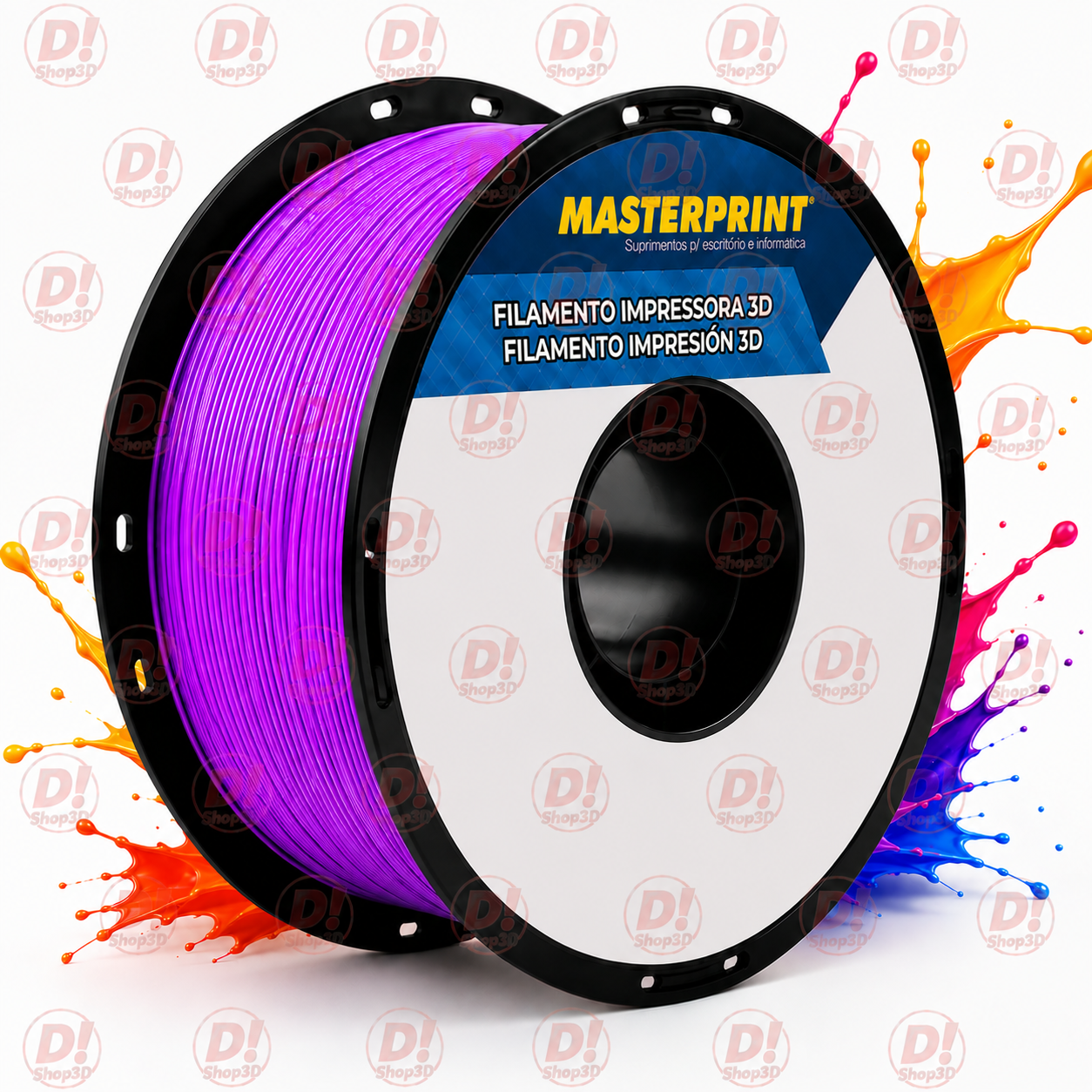COR:FLUORESCENTE ROXO
